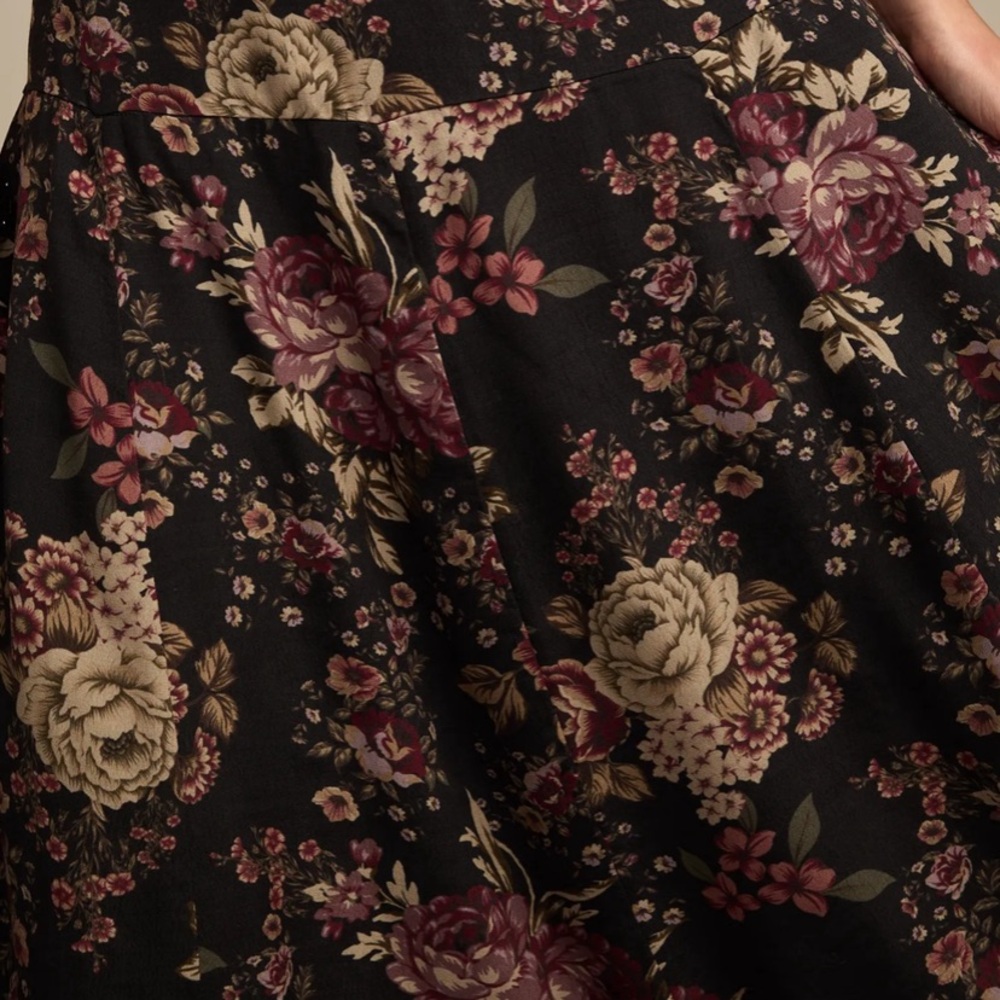 Lucky Brand GORGEOUS Floral Maxi Skirt XXL NWT - Picture 6 of 8